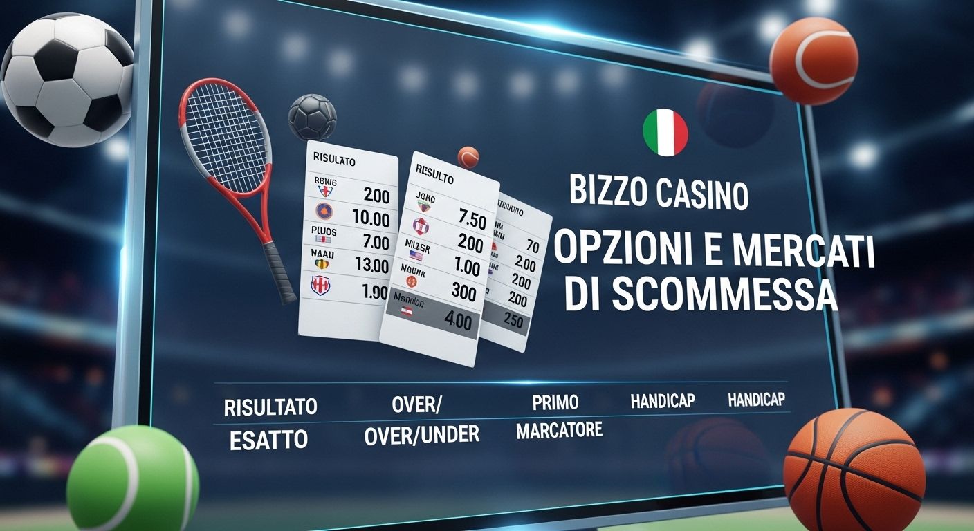 Opzioni e mercati di scommesse sportsbook features
