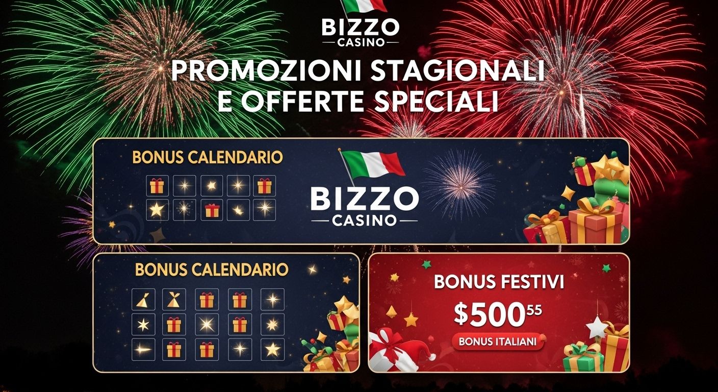 Promozioni e offerte stagionali sign up bonus