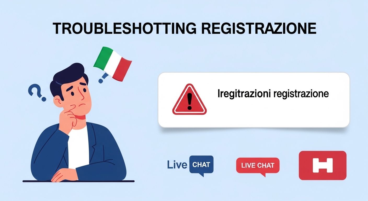 Risoluzione dei problemi di registrazione casino age limit